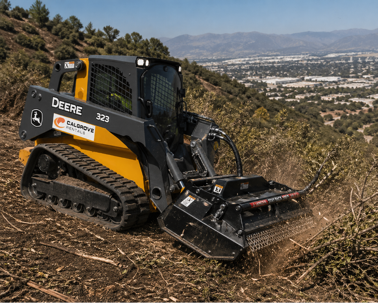 Heavy Machinery working through terrain