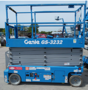 Scissor Lift 32 ft Narrow Electric  Model: Genie GS-3232