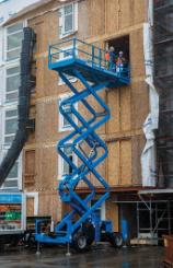Scissor Lift 43 ft Rough Terrain  Model: Genie GS-4390 RT