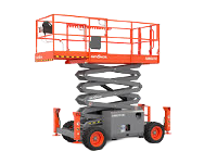 Scissor Lift 26 ft Rough Terrain Diesel Model Skyjack SJ6826RT